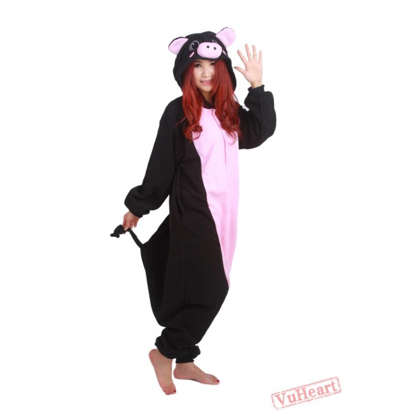 Pink Pig Kigurumi Onesies Pajamas Costumes for Women & Men