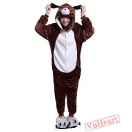 Dog Kigurumi Onesies Pajamas Costumes for Women & Men