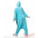 Blue Bucktooth Monster Kigurumi Onesies Pajamas Costumes for Women & Men