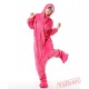 Purple Bucktooth Monster Kigurumi Onesies Pajamas Costumes for Women & Men