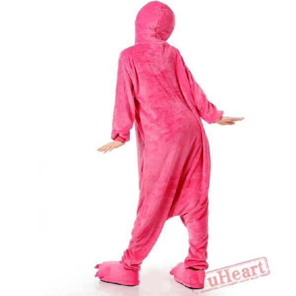 Purple Bucktooth Monster Kigurumi Onesies Pajamas Costumes for Women & Men