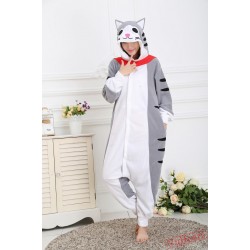 Cheese Cat Kigurumi Onesies Pajamas Costumes for Women & Men