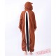 Coffee Squirrel Dale Kigurumi Onesies Pajamas Costumes for Women & Men