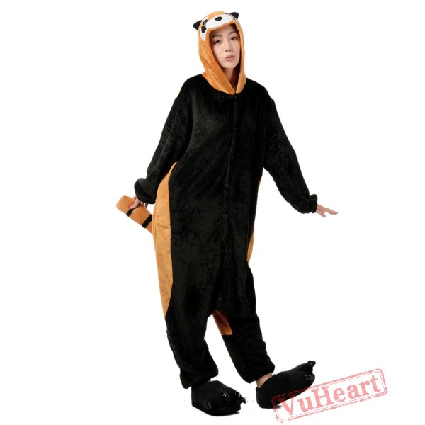 Little Red P&araccoons Kigurumi Onesies Pajamas Costumes for Women & Men