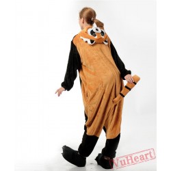 Little Red P&araccoons Kigurumi Onesies Pajamas Costumes for Women & Men