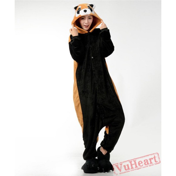 Little Red P&araccoons Kigurumi Onesies Pajamas Costumes for Women & Men