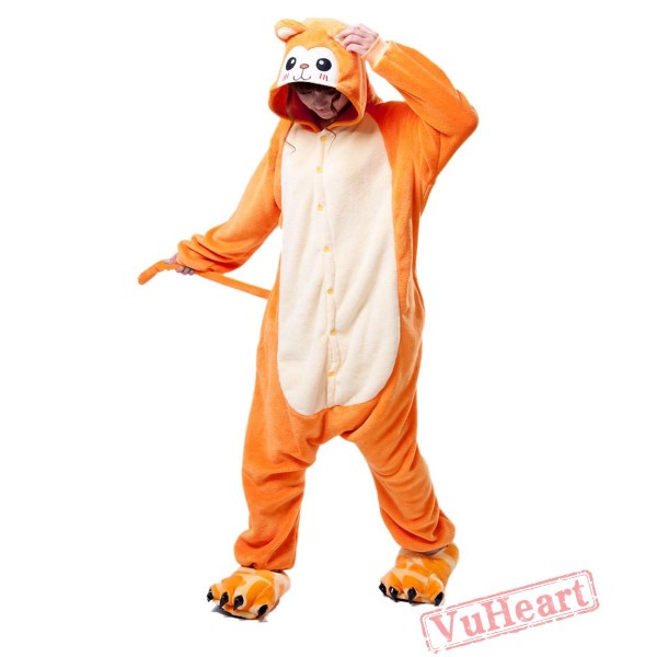 Golden Monkey Kigurumi Onesies Pajamas Costumes for Women & Men