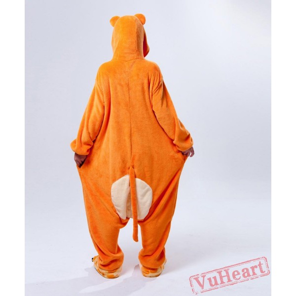 Golden Monkey Kigurumi Onesies Pajamas Costumes for Women & Men