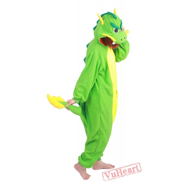 Chinese Dragon Kigurumi Onesies Pajamas Costume Hoddies