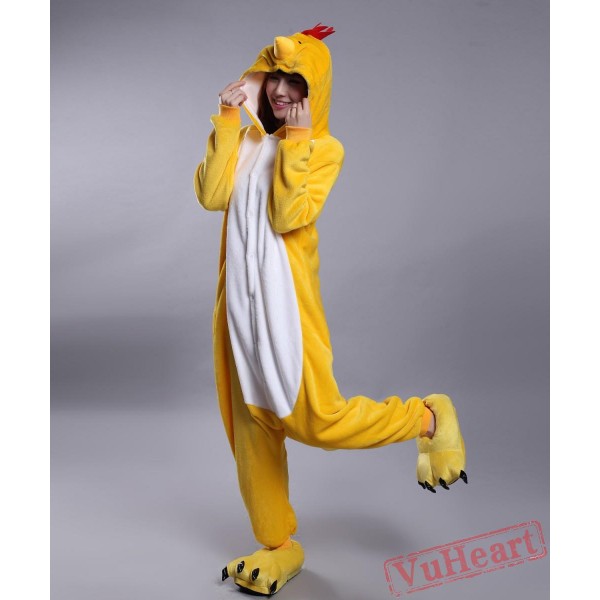 Chicken Kigurumi Onesies Pajamas Costumes for Women & Men