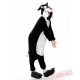 Black Wolf Kigurumi Onesies Pajamas Costumes for Women & Men