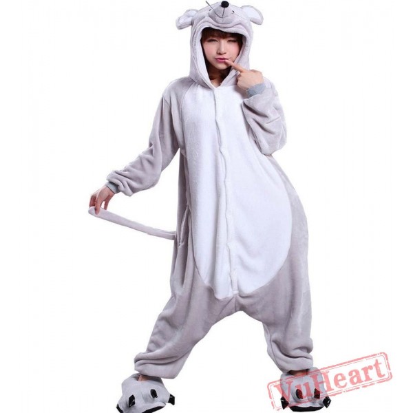 Mouse Kigurumi Onesies Pajamas Costumes for Women & Men