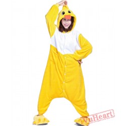 Yellow Duck Kigurumi Onesies Pajamas Costumes for Women & Men