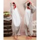 Grey Dinosaur Monster Kigurumi Onesies Pajamas Costumes for Women & Men