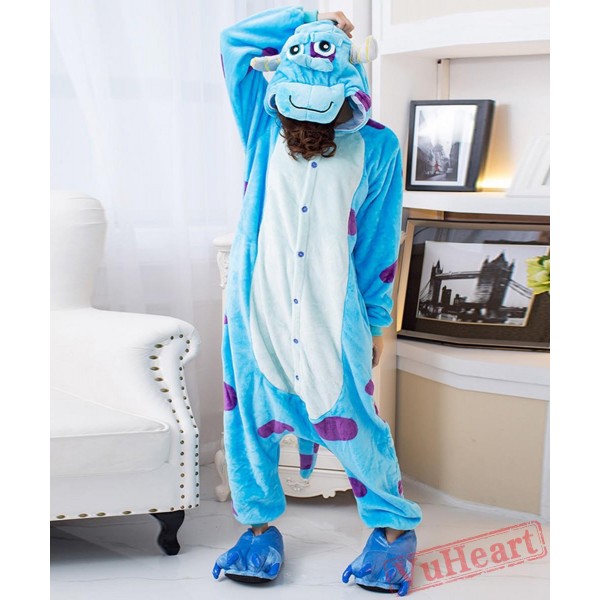 Sullivan Monster Kigurumi Onesies Pajamas Costumes for Women & Men