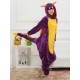 Purple Dragon Kigurumi Onesies Pajamas Costumes for Women & Men