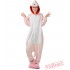 Pink Dinosaur Kigurumi Onesies Pajamas Costumes for Women & Men