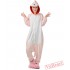Pink Dinosaur Kigurumi Onesies Pajamas Costumes for Women & Men