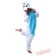 White Blue Unicorn Kigurumi Onesies Pajamas Costumes for Women & Men