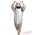 Grey Hippo Kigurumi Onesies Pajamas Costumes for Women & Men