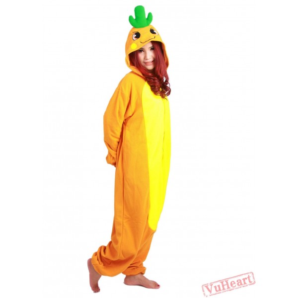 Carrot Kigurumi Onesies Pajamas Costumes for Women & Men