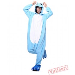 Blue Hippo Kigurumi Onesies Pajamas Costumes for Women & Men