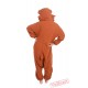 Cartoon Brown Bear Kigurumi Onesies Pajamas Costumes for Women & Men