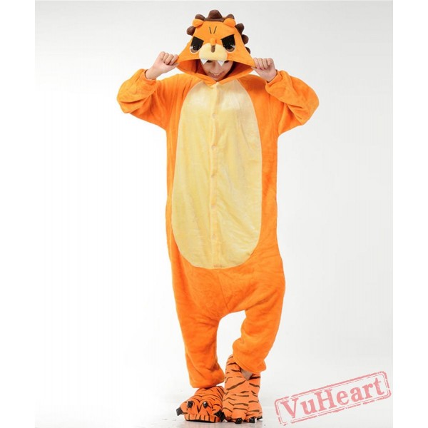 Lion Kigurumi Cosplay Couple Onesies / Pajamas / Costumes