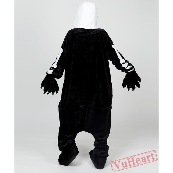 Skull Kigurumi Onesies Pajamas Costumes for Women & Men