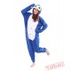Cute Blue Penguin Kigurumi Onesies Pajamas Costumes for Women & Men