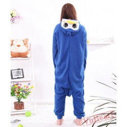 Cute Blue Penguin Kigurumi Onesies Pajamas Costumes for Women & Men