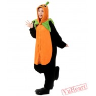 Pumpkin Kigurumi Onesies Pajamas Costumes for Women & Men