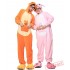 Pink Kangaroo Kigurumi Onesies Pajamas Costumes for Women & Men