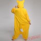 Cartoon Yellow Fox Kigurumi Onesies Pajamas Costumes Hoddies