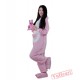 Pink Kangaroo Kigurumi Onesies Pajamas Costumes for Women & Men