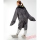 Grey Penguin Kigurumi Onesies Pajamas Costumes for Women & Men