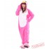 Pink Penguin Kigurumi Onesies Pajamas Costumes for Women & Men