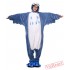 Blue Owl Cute Cartoon Kigurumi Onesies Pajamas Costumes for Women & Men