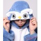 Blue Owl Cute Cartoon Kigurumi Onesies Pajamas Costumes for Women & Men