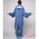 Blue Owl Cute Cartoon Kigurumi Onesies Pajamas Costumes for Women & Men