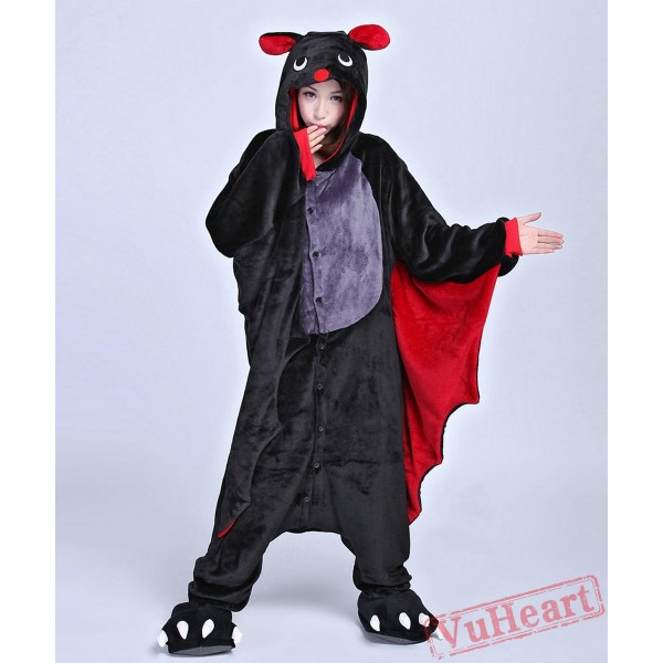 Bat Kigurumi Onesies Pajamas Costumes for Women & Men