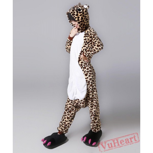 Leopard Bear Kigurumi Onesies Pajamas Costumes for Women & Men