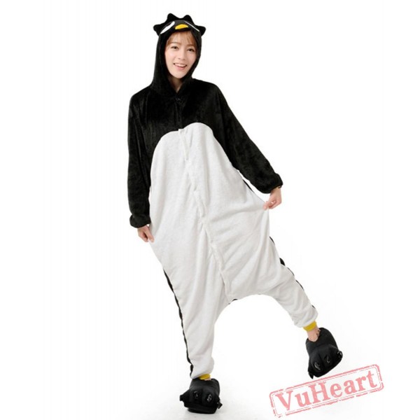 Hoodiecool Penguin Kigurumi Onesies Pajamas Costumes for Women & Men