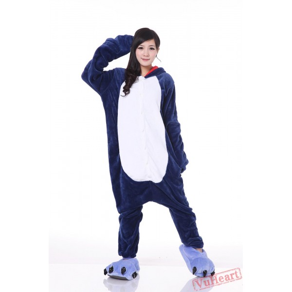 Blue Shake Kigurumi Onesies Pajamas Costumes for Women & Men