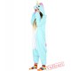 Blue Unicorn Couple Onesies / Pajamas / Costumes