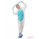 Blue Ears Rabbit Bunny Kigurumi Onesies Pajamas Costumes for Women & Men