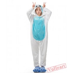 Blue Ears Rabbit Bunny Kigurumi Onesies Pajamas Costumes for Women & Men