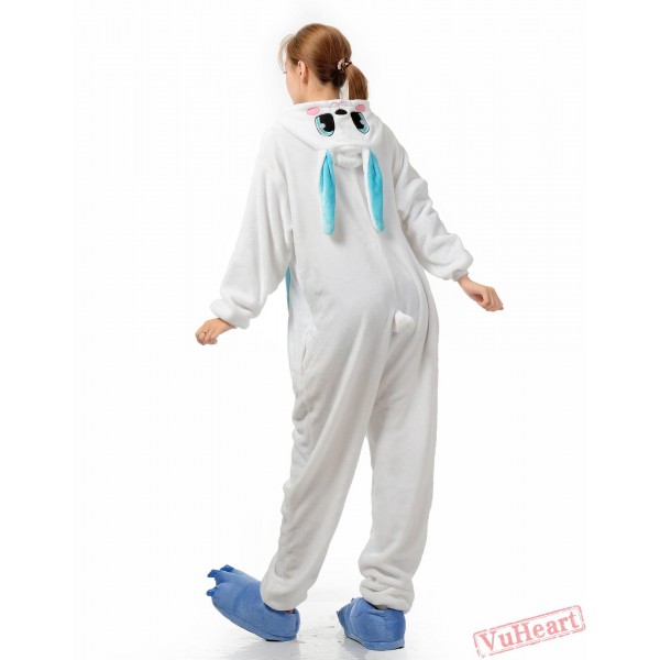 Blue Ears Rabbit Bunny Kigurumi Onesies Pajamas Costumes for Women & Men