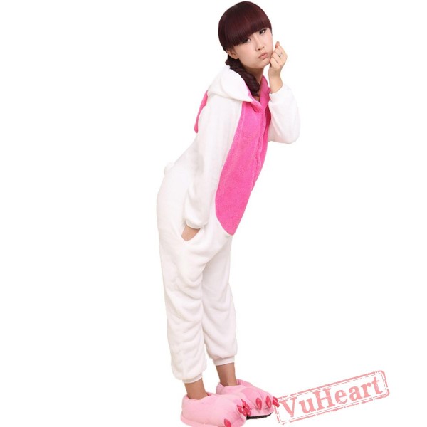 Rabbit Cartoon Kigurumi Onesies Pajamas Costumes for Women & Men