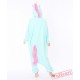 Sky Blue Unicorn Kigurumi Onesies Pajamas Costumes for Women & Men